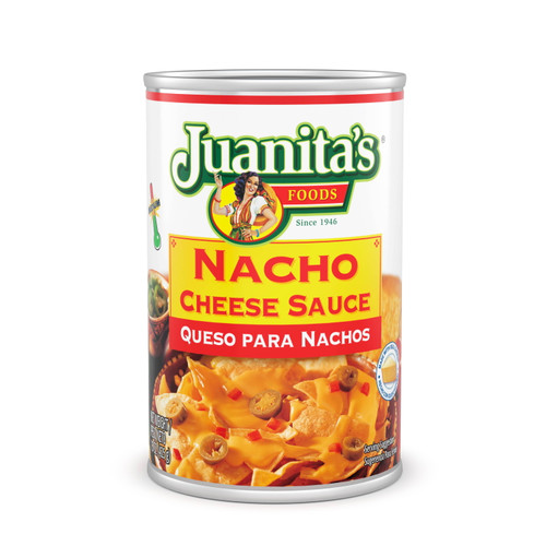 Juanita's Foods Nacho Cheese Sauce, 15 Oz Can