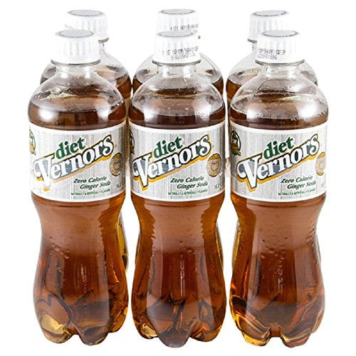 Diet Vernors Zero Calorie Ginger Soda (ale), Detroit Original, 6 1/2-liter