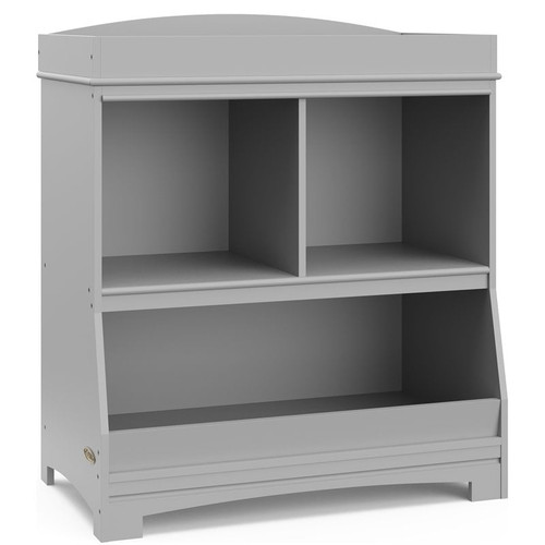 Graco Benton Changing Table With Removable Topper By Graco, Pebble Gray