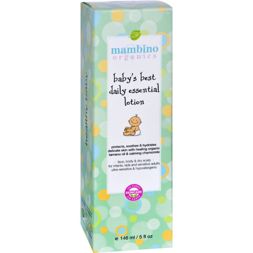 Mambino Organics - 100% Pure Baby's Best Daily Essential Lotion - 5 Oz.