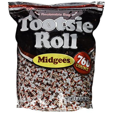 Tootsie Roll, Midgees Candy, 4.86 Lbs, 700 Ct