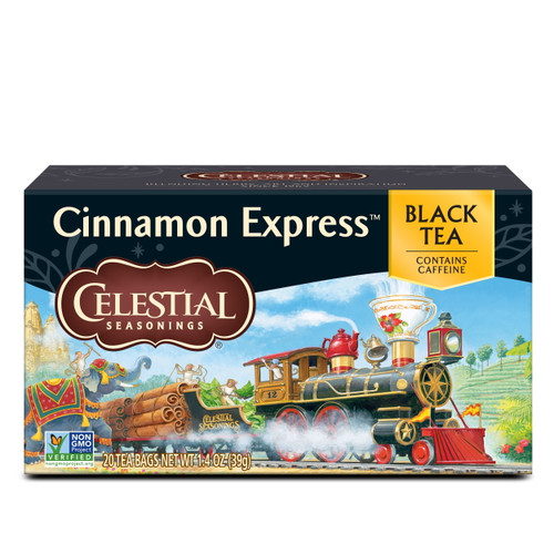 Celestial Seasonings Cinnamon Express Black Tea Bags, 20 Ct