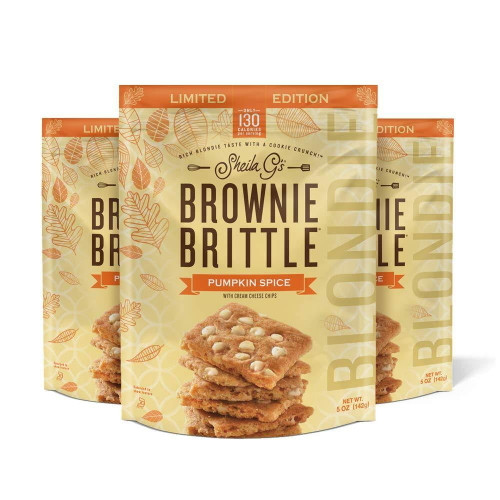 Brownie Brittle Fall Blondie Pumpkin Spice