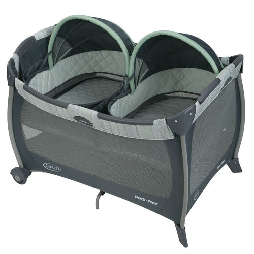 Graco Pack 'n Play Playard With Twin Bassinets, Mason