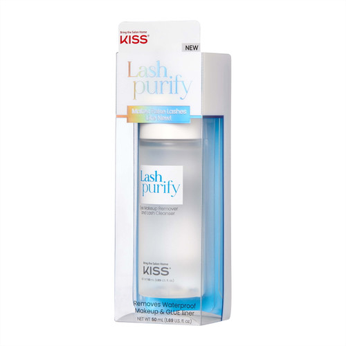 Kiss Lash Purify Eye Makeup Remover And Lash Cleanser, 1.69 Fl. Oz.