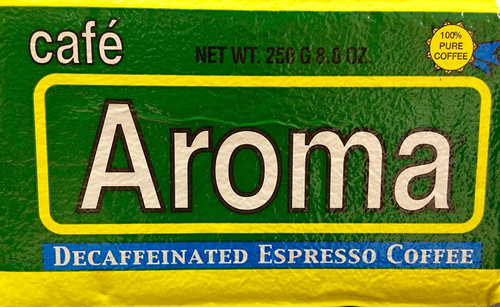 Conchita Foods, Inc. Aroma Decaf Espresso Coffee Brick 8.8oz