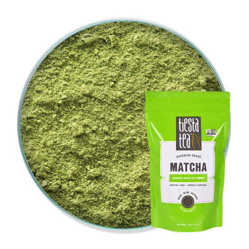 Tiesta Tea Superior Matcha, Matcha Powder Loose Leaf Green Tea, 1.5 Oz