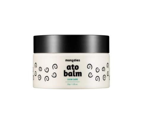 Mongdies Baby Ato Balm-nutrient Coating Recipe For Rough And Dry Skin, Excellent Grade In German Derma Test, All Ingredients Of Ewg Green Level, Natural Fragrance -30g