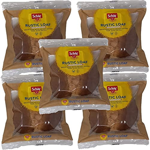Schar Gluten Free Rustic Loaf Sourdough Bread | 10.6 Oz | Case Of 5