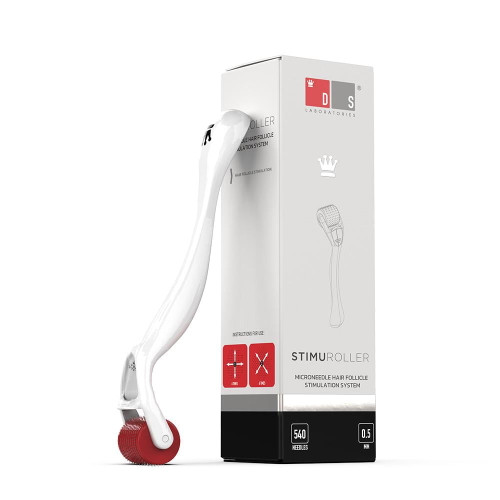 Ds Laboratories Stimuroller (derma Roller) Micro-needle Hair Stimulation System For Scalp 540 Titanium Micro Needles 0.5 Mm For Hair Loss & Hair Growth…