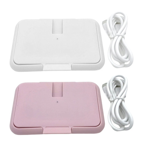 2pieces Electric Compact Wipe Warmer Thermal Warm Napkin Heing Box
