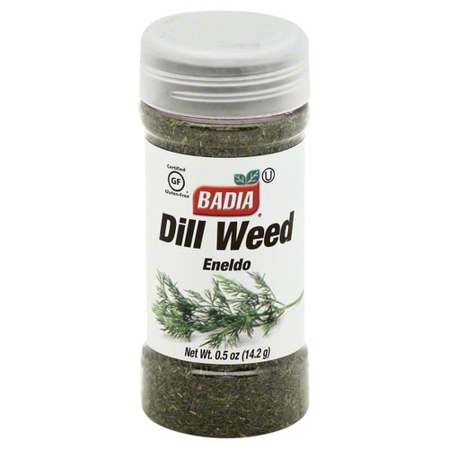 Badia Dill Weed, Spices & Seasoning, 0.5 Oz Bottle