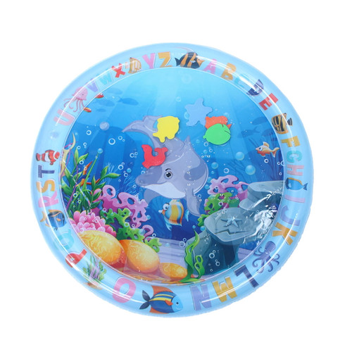 Ibaste Baby Water Mat | Inflatable Water Play Tummy Time Toys For Infants And Toddlers | Baby Toys For Activity Centers And Kids