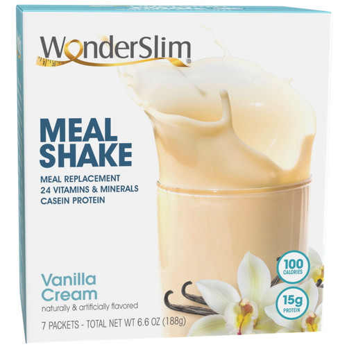 Wonderslim Meal Shake, Vanilla Cream (7ct)