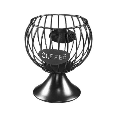 Viegine Coffee Capsule Storage Basket Coffee Pod Holder Goblet Coffee Creamer Container