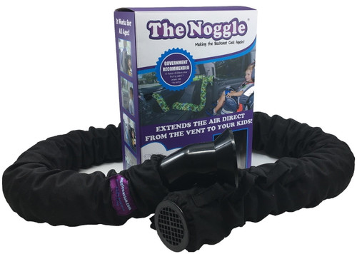 Noggle Extend Your Air Conditioning Or Heat To Your Kids Instantly, (10 Feet, Black Ice)