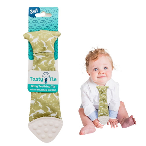 Tasty Tie® Baby Teething Tie!