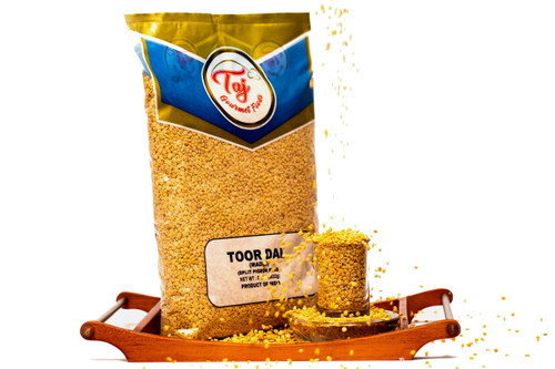 Taj Premium Indian Toor Dal Kori, Unoily, Madhi, 4 Lb