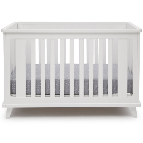 Delta Children Ava 3-in-1 Convertible Crib, Greenguard Gold Certified, White