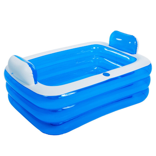 Inflatable Pool Bathtubs Thick 3 Layer Hot Tub Adult Kids Swimming Pool Summer Water Fun