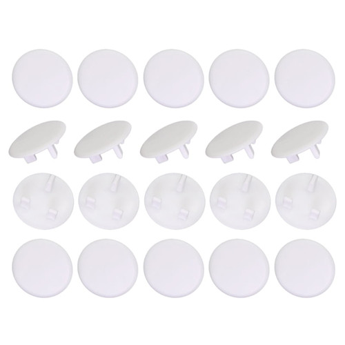 Sunri 20pcs Baby Safety Child Electric Socket Outlet Plug Protection Security Uk Standard Safe Lock Cover Kids Sockets Cover Plugs