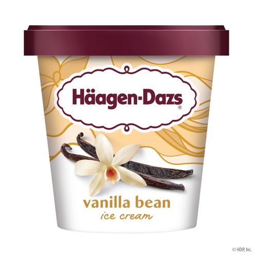 Haagen Dazs Vanilla Bean Ice Cream, 14oz