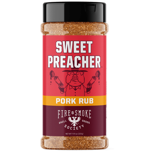 Fire & Smoke Society Sweet Preacher Pork Rub, 11.9 Ounce