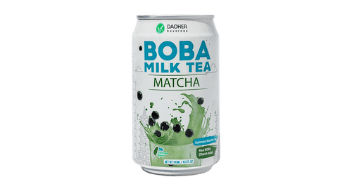 Matcha Boba Milk Tea, 10.5 Fl. Oz. (16 Pack)