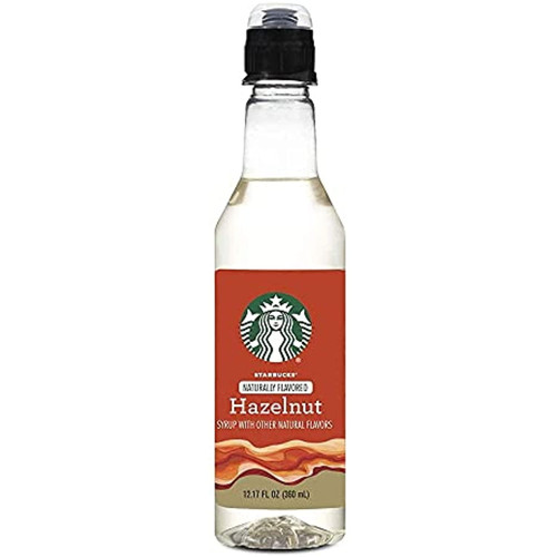 Starbucks Coffee Syrup, Hazelnut, 12.17 Oz