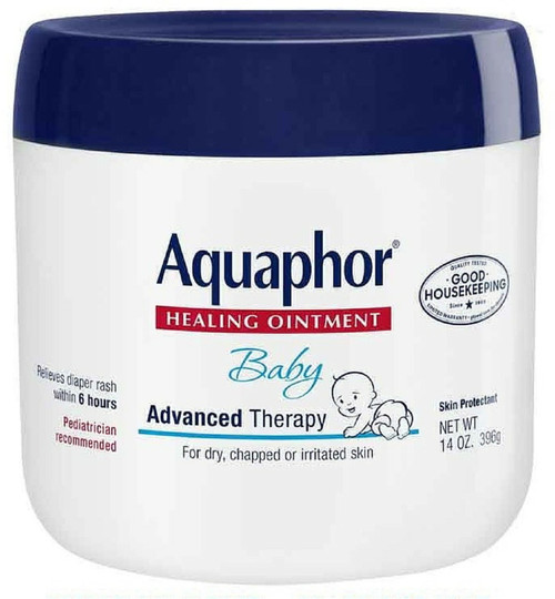 Aquaphor Baby Healing Ointment, Baby Skin Care And Diaper Rash, 14 Oz (pack Of 2)