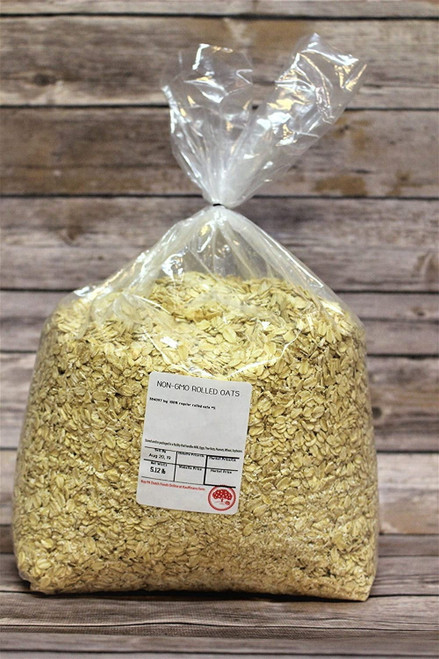 Kauffman Orchards Old-fashioned Regular Rolled Oats In Bulk Reusable Bag, 5 Lb.