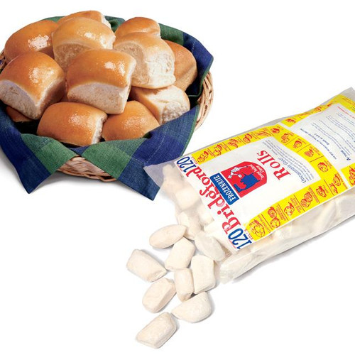 Bridgford Foods Parker House White Yeast Roll Dough, 1 Ounce - 240 Per Case.