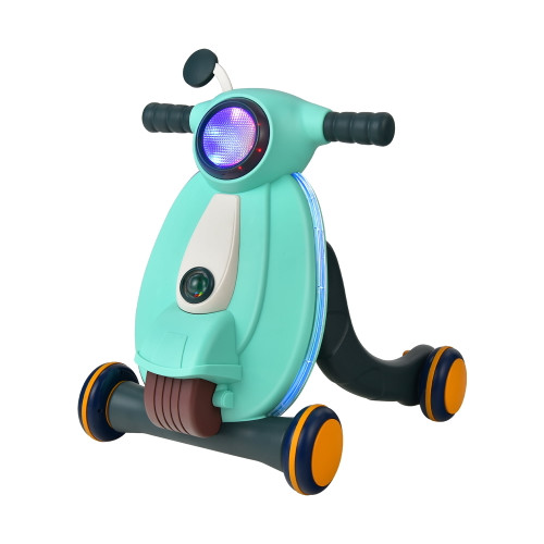 Costway Baby Sit To Stand Learning Walker W/ Lights & Sounds Kids Activity Center Green