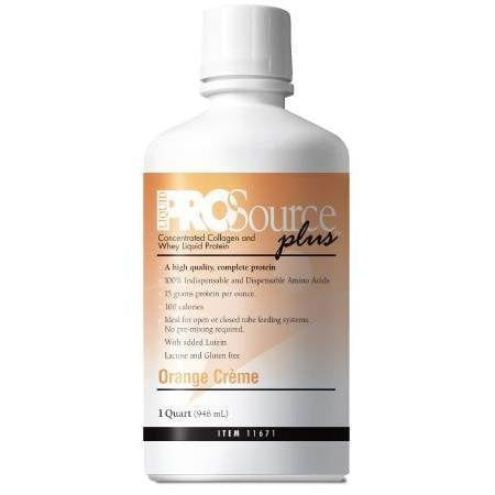Prosource Plus Liquid Protein, Orange Cream, 32 Oz  8 Pack