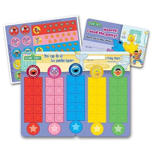 Ginsey Sesame Street Potty Training Rewards Kit