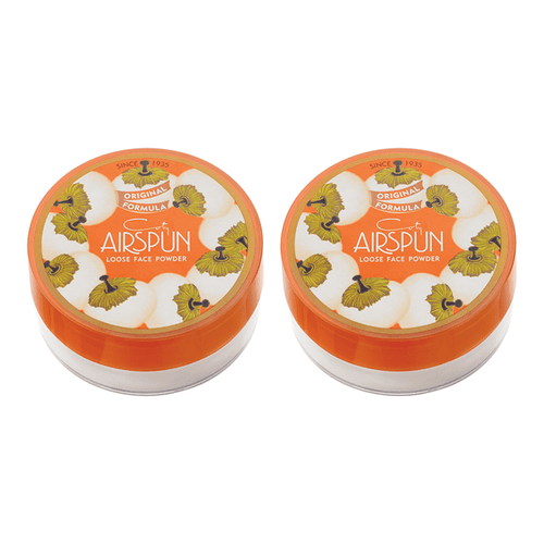 (2-pack) Coty Airspun Loose Face Powder, Translucent Extra Coverage, 2.3 Oz