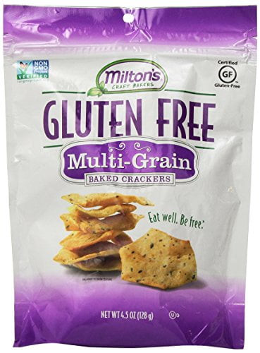 Milton's Gluten Free Crackers (multi-grain). Multi-grain Gluten-free Baked Crackers (single Pack, 4.5 Oz).
