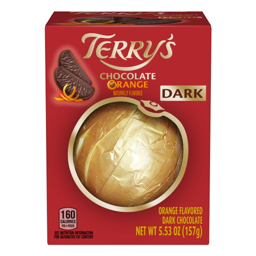 Terry's Chocolate Orange, Orange Flavored Dark Chocolate, 5.53oz Box
