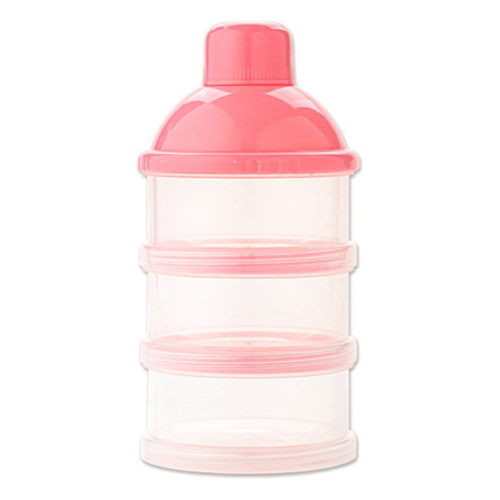 1pc Baby Formula Dispenser Travel,3 Layers Formula Container,non-spill Stackable Bpa Free Baby & Kids Snack Containers