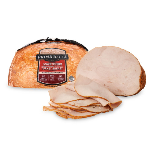 Prima Della Low Sodium Turkey Breast, Deli Sliced