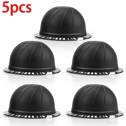 5x Refillable Reusable Coffee Capsule Pods Cup For Nespresso Vertuo Machine-new