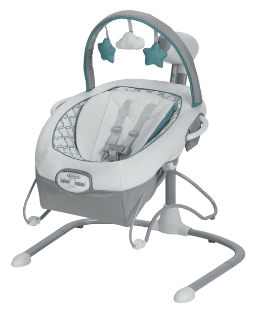 Graco Duet Sway Lx Baby Swing With Portable Bouncer, Merrick