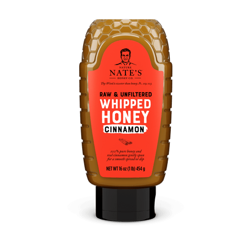 Nature Nate's Raw And Unfiltered Cinnamon Whipped Honey, 16 Oz