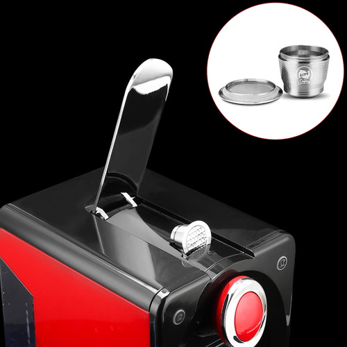 Xyer Reusable Capsules Easy To Clean Easy To Use 304 Stainless Steel Stainless Steel Reusable Capsules For Coffee