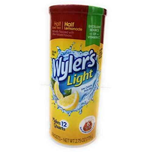 Wylers Light Sugar Free Half & Half Iced Tea With Lemonade