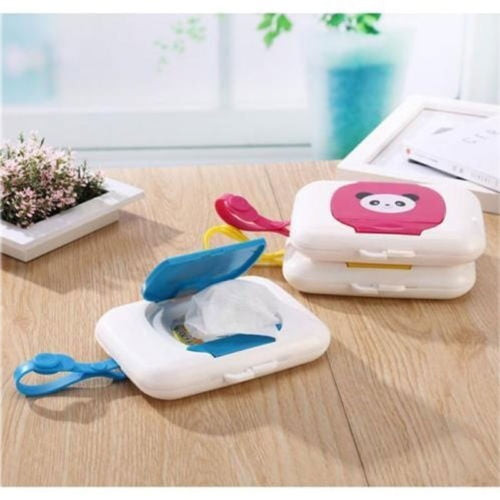 Dry Wet Tissue Paper Case Care Baby Wipes Napkin Storage Box Holder Container