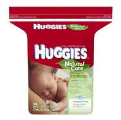 Huggies Natural Care Fragrance-free Wipes 184 Ea (pack Of 2)