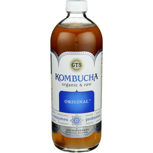 (6 Pack)gt's Enlightened Kombucha, Original