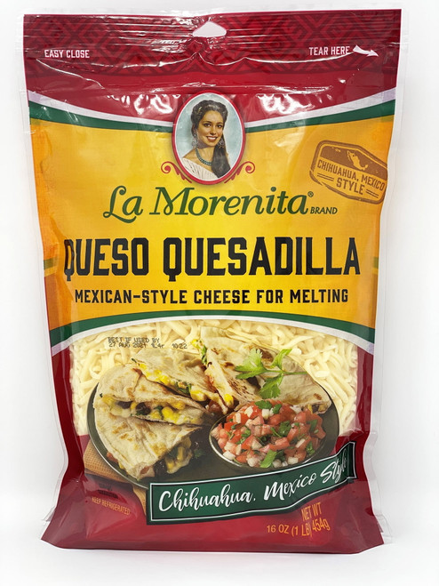La Morenita Queso Quesadilla, Chihuahua-style Melting Cheese, 16 Oz