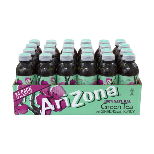 Arizona Green Tea - Ginseng And Honey (16 Oz., 24 Pk.)